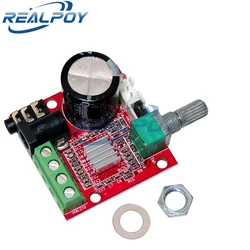 12V 미니 Hi-Fi PAM8610 오디오 스테레오 증폭기 보드 2X10W 듀얼 채널 D 클래스 최저 가격