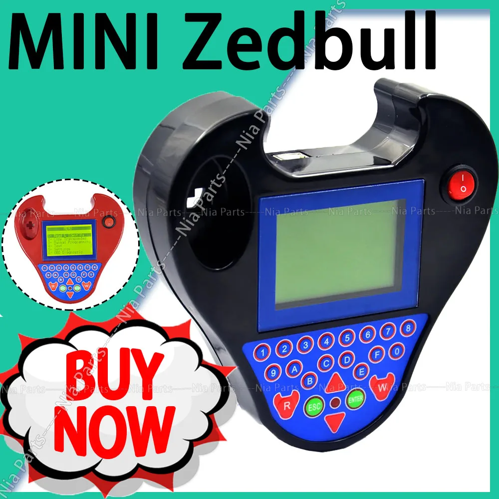 V5.02 Mini ZedBull V508 key code reader Super Mini Zed Bull Key Transponder Programmer car tools scanner automotriz obd2 Program