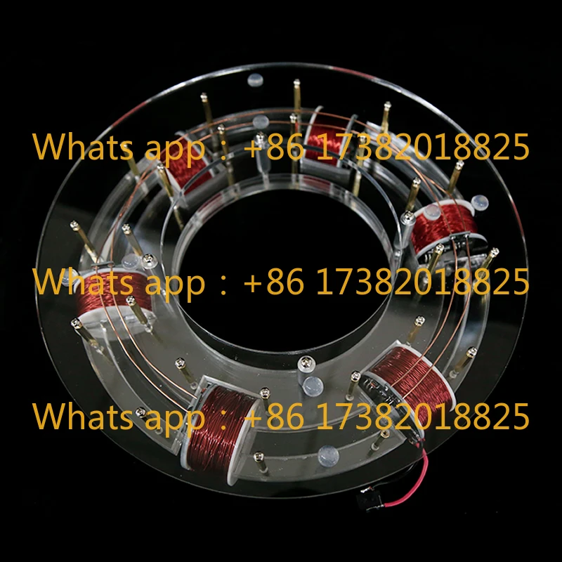 DC12V 8W ring accelerator cyclotron high-tech toy physical model diy kit kids gift toys