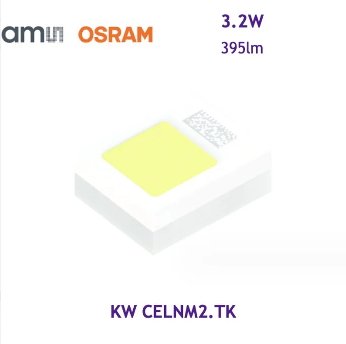 

10PCS/LOT Osram 2016 high-power LED bead mount KW CELNM2.TK 3W-5W 3V automotive headlight bead light source