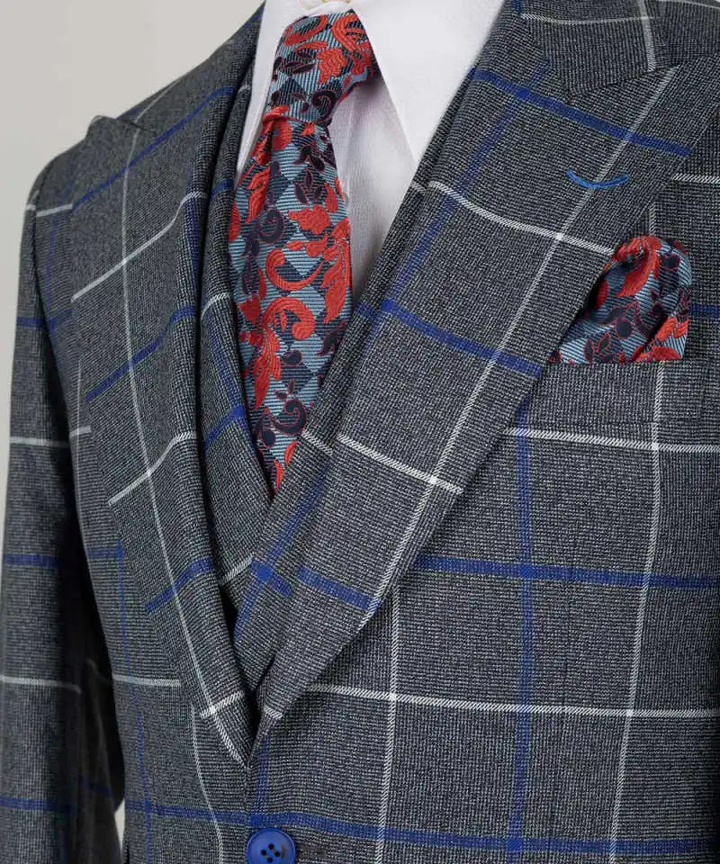 منقوشة الزفاف الرجال دعوى الأعمال ارتداء مصممة خصيصا تألق الرقبة سهرة 3 قطعة معطف سترة السراويل حفلة المغني العريس الدعاوى حسب الطلب #2