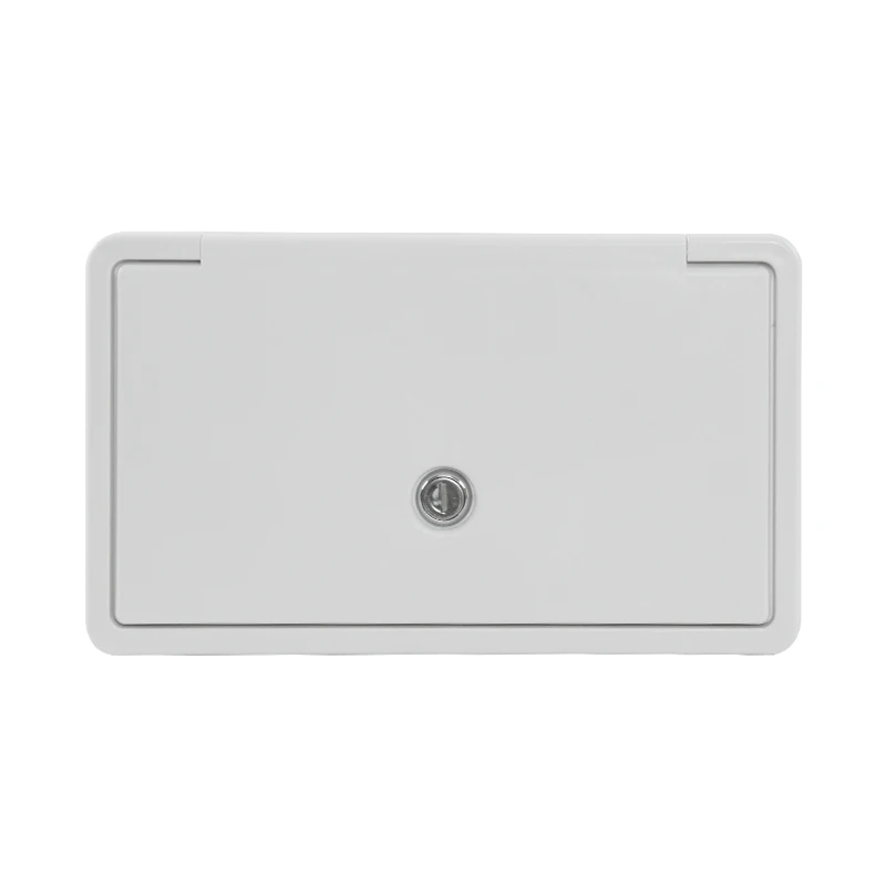 TYTXRV 231*118mm RV Hatch Door with Lock ABS Material White Waterproof Caravan Luggage Door for Outdoor RV Marine Boat view 2
