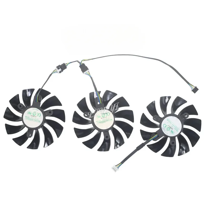 87MM RTX2080 2080Ti Graphics card cooling fan GA92S2U DC12V 0.46A 4PIN for ZOTAC GeForce RTX 2080 Ti AMP Edition Fan