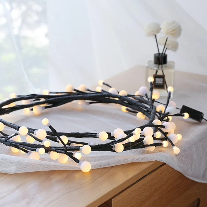Warm White Diode Globe String, Indoor Outdoor Decoration Fairy for Home, Party and Festival Decoration