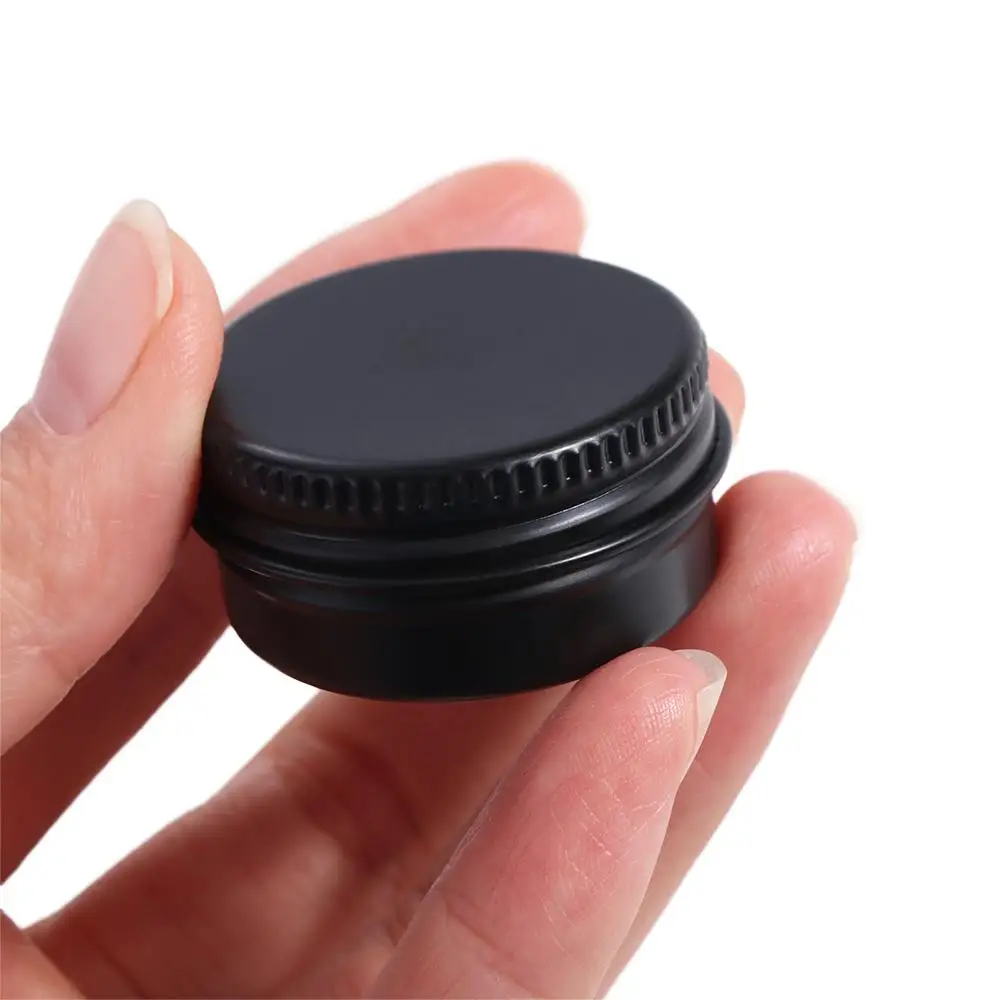 Pastillero negro portátil a prueba de polvo, a prueba de luz con tapa, Mini caja de medicina, no oxida, organizador de caja de embalaje de pastillas de seguridad