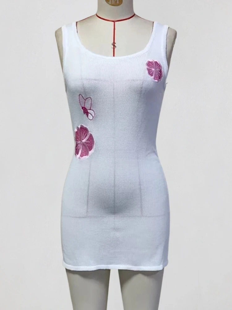 

Сексуальное женское вязаное пляжное платье с вырезом U-образным вырезом, бикини без рукавов, накидки, праздничное платье 2026, летние купальники, пляжные