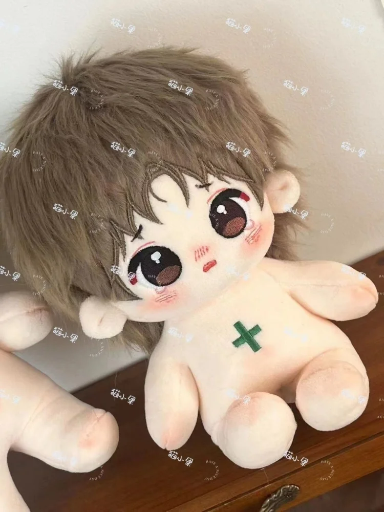 Korean Anime Joo Jae Kyung Jinx Kim Dan 20cm Plush Dolls Toy Nude Doll Plushie Cosplay 6814 Kids Gift