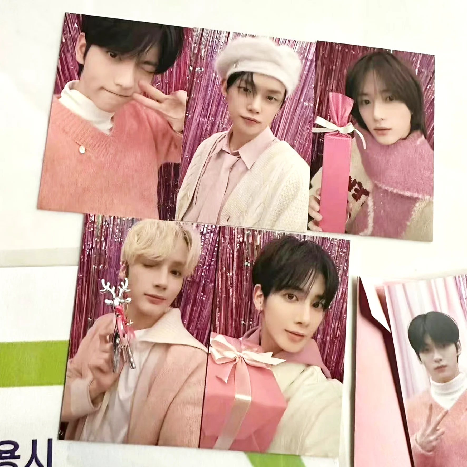 KPOP SBS ZONE Photocards SooBin YeonJun TaeHyun Recording Card BeomGyu Hyuning Kai Fans Collection Gifts Star Surrounding