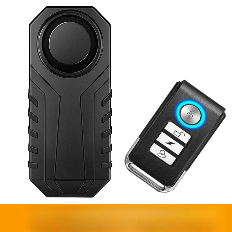 

Bicycle Electric Vehicle Vibration Alarm Wireless Remote Control Anti-theft Device Displacement Induction SF22R