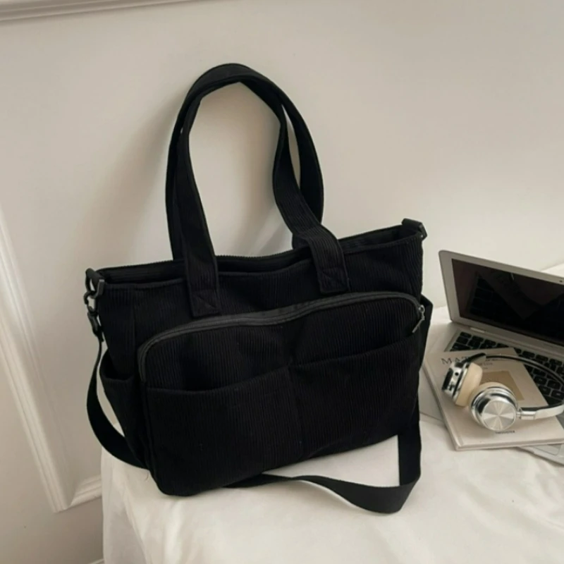 

Fashionable Top Handle Bags Women Lightweight Large Capacity Commuter Tote Shoulder Bag Texture Versatile Crossbody Storage Bag