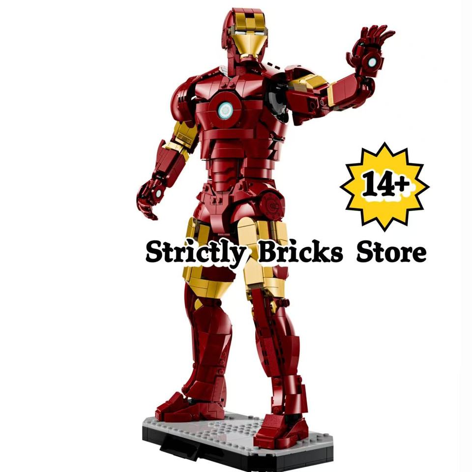  Creative DIY Mecha Compatible with Mainstream Building Block Systems, Adult Gift and Collectible Decoration