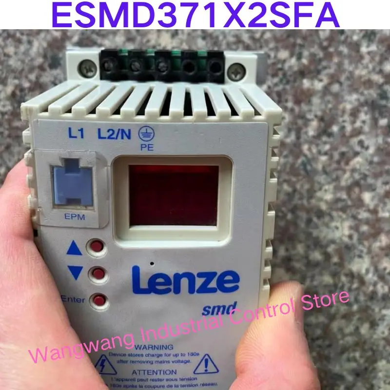 Second-hand test OK , 370W frequency converter ESMD371X2SFA
