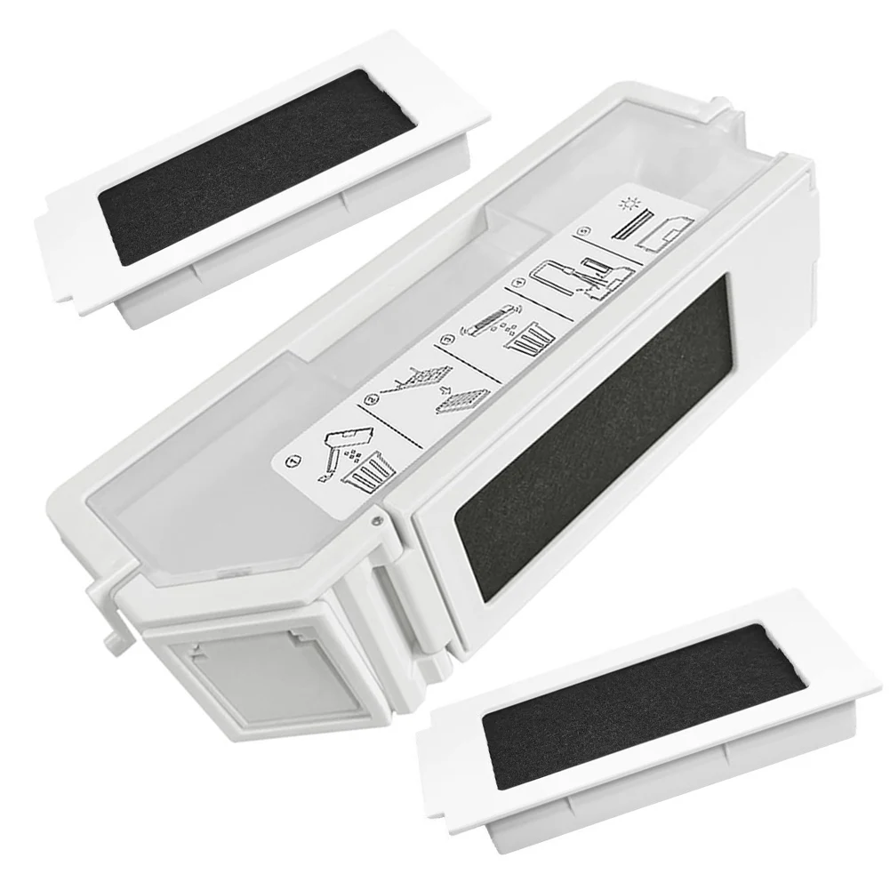 

1PC Dustbin With Filter For Ecovacs For T30 PRO For OMNI For T30 For OMNI-T30S T30S For Combo Robot Vacuum Cleaner Accessories