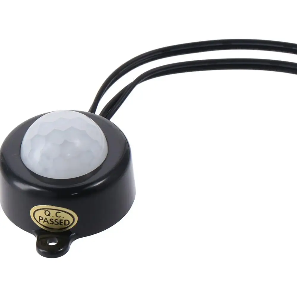 

ABS USB 5 В-12 В сенсорный переключатель серебристый черный инфракрасный датчик человеческого тела медный прозрачный шкаф сенсорный автоматический переключатель