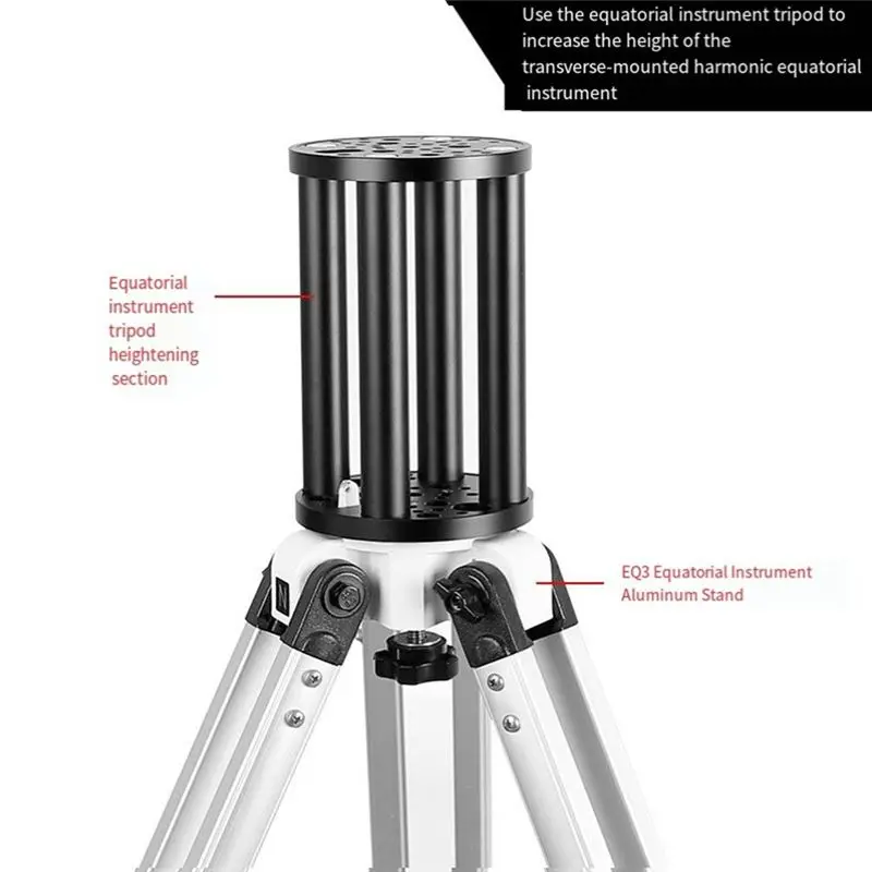 Y51A-200 Altitude Sensor For AM5 Equatorial Telescope CEM40 Eaton TC40 Extension Column Astronomical Tele Accessories Black