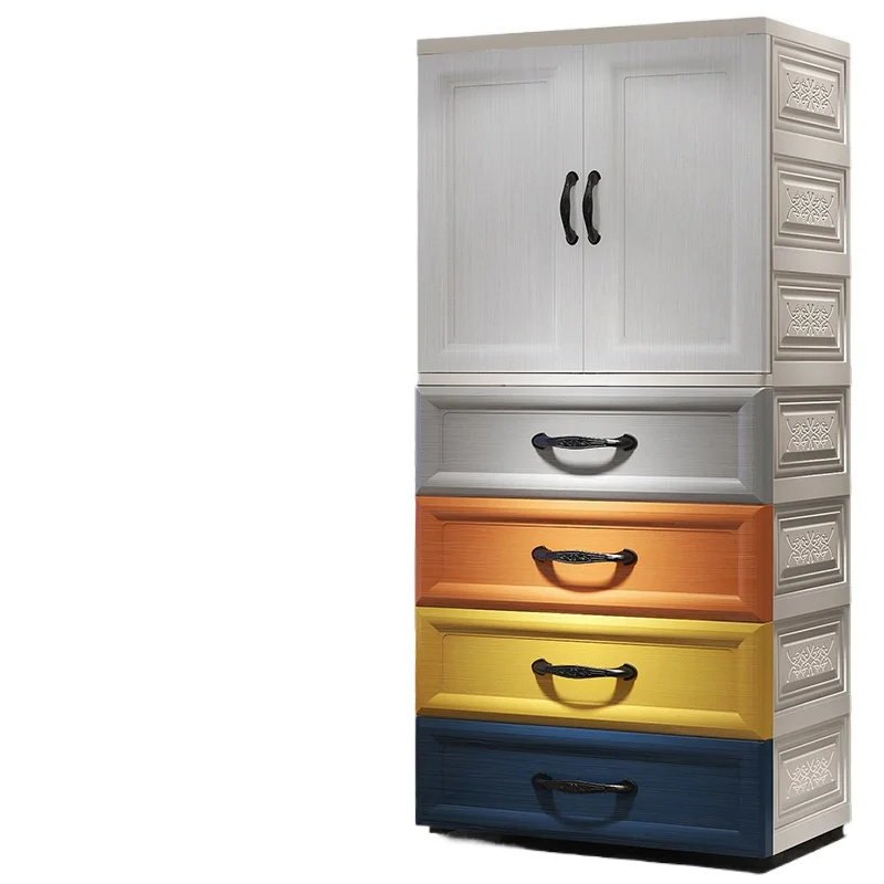 

Cartoon furniture wardrobe chest of drawers plastic children's wardrobe bedroom children's baby cabinet with drawers