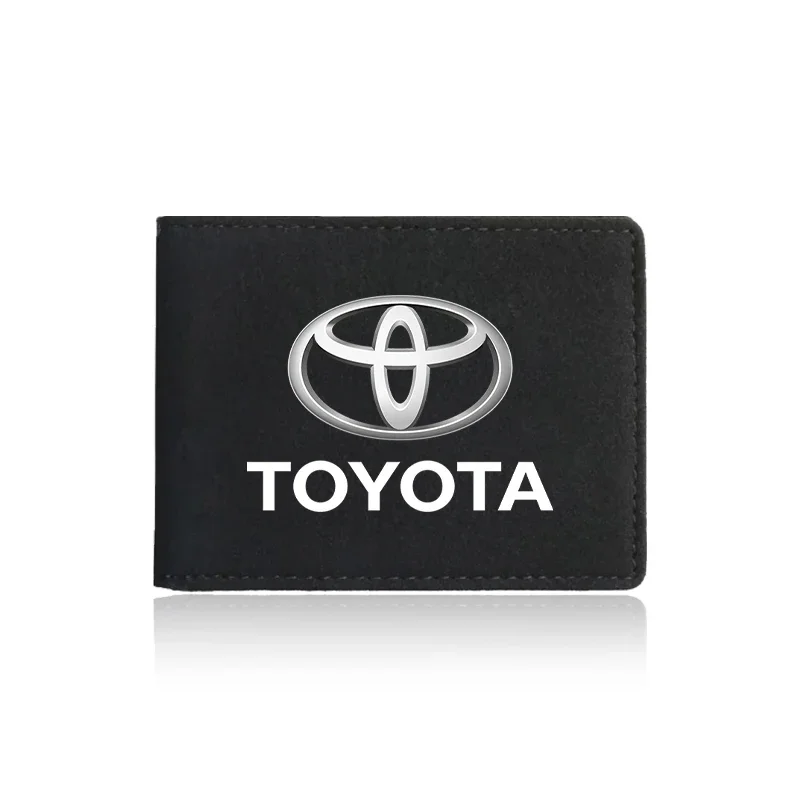 Portable Car Driver License Holder PU Leather Card Bag for Toyota Trd Century Auris Mirai Premio Yaris Camry Carola Prius Crown