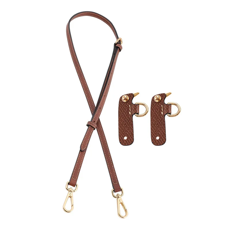 Mini Bags Leather Shoulder Strap Kit Fit For Longchamp Mini Pouch Adjustable Crossbody Small Bag Accessories