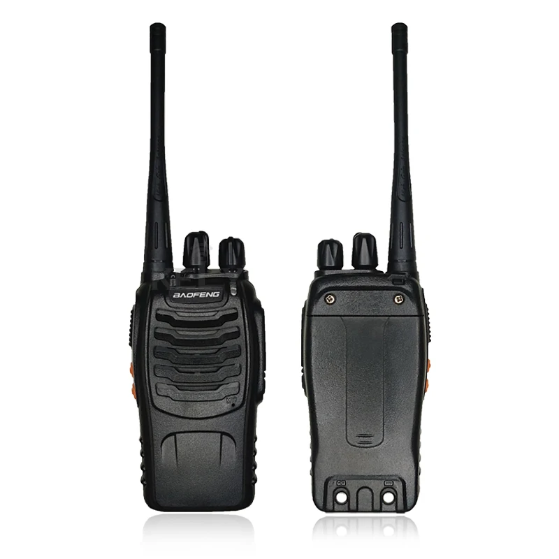 Baofeng-walkie-talkie de BF-888S, conjunto de Radio bidireccional, BF 888s, UHF 400-470MHz, 16 canales, transceptor de Radios CB, 2 piezas