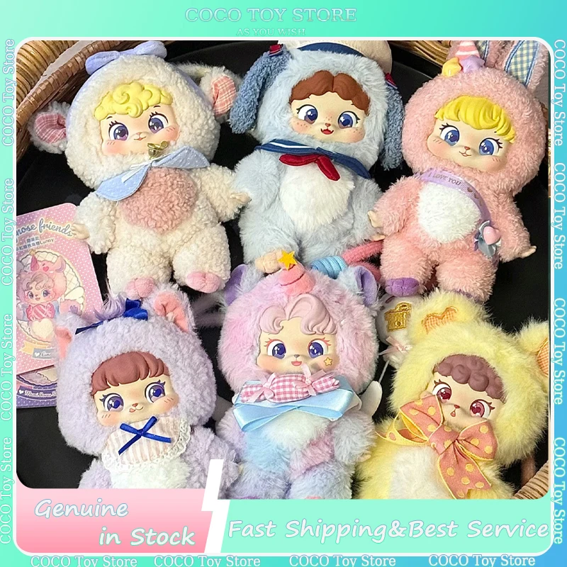 

Puffynose Friends Memo Series Mysterious Box Trendy Blind Box Toys Kawaii Anime Pendant Room Ornament Halloween Gifts Toys