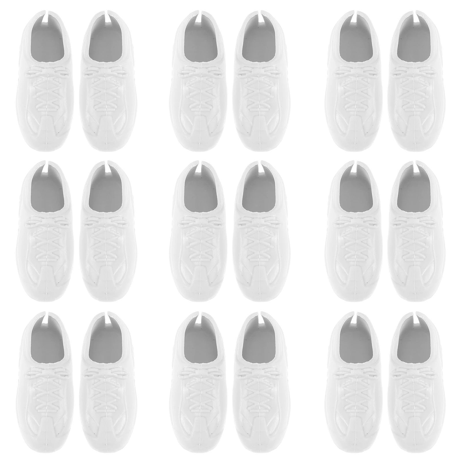 

1 set 1 Set Shoes Plastic Micro Miniature Game Shoes For Dollhouse Games Tiny Shoe Decorations Play Accessories