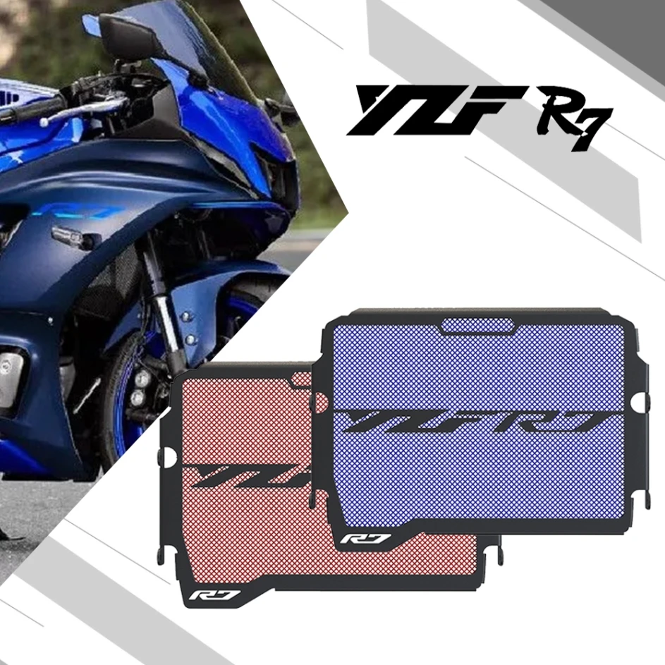 

FOR Yamaha YZF R7 YZFR7 Radiator Guard Grille Cover Protector Motorcycle Accessories Cooler Protection 2022 2023 2024 YZF yzf R7