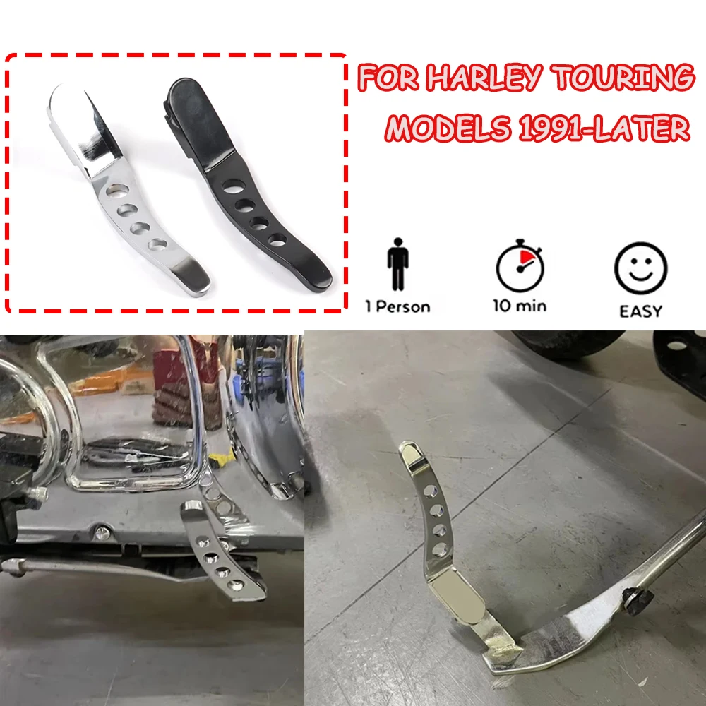 

For Harley Pan Am 1250 RA1250 S 2021 2022 2023 2024 New Motorcycle Accessories Black Bracket Extended Pedal 1250S