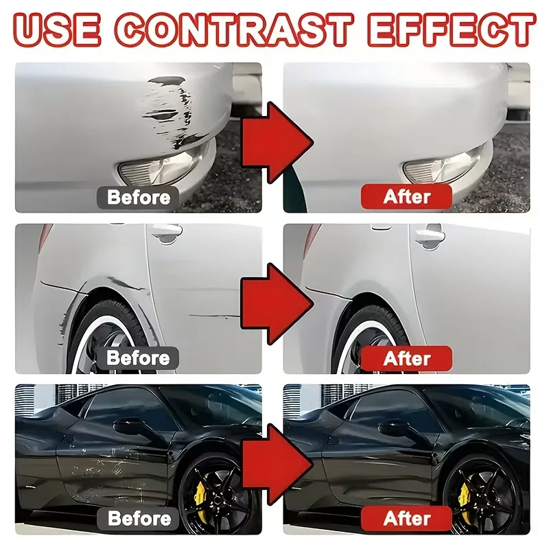 150ml Car Scratch Remover Emulsion, Quick Paint Scratch Repair, Restores Smooth Surface & Adds Protection