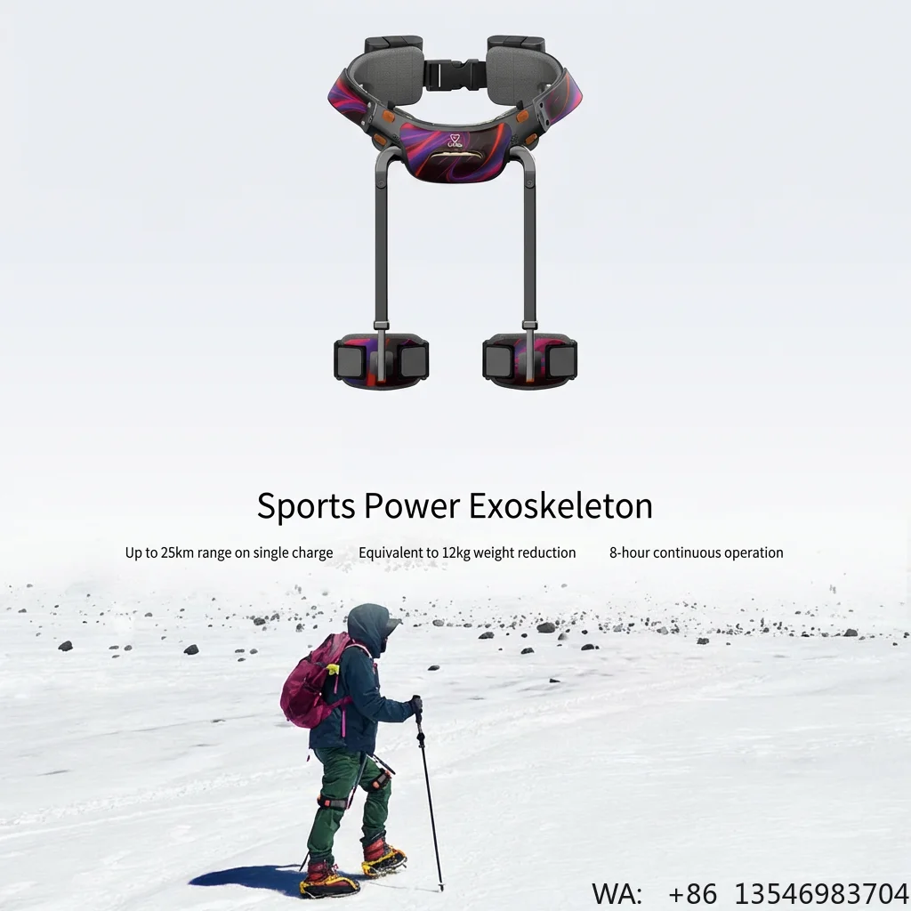 Smart Power-Assisted Knee Exoskeleton with Adaptive Torque Support, Robotic Leg Aid for Stair Climbing, Hiking & Daily Walking