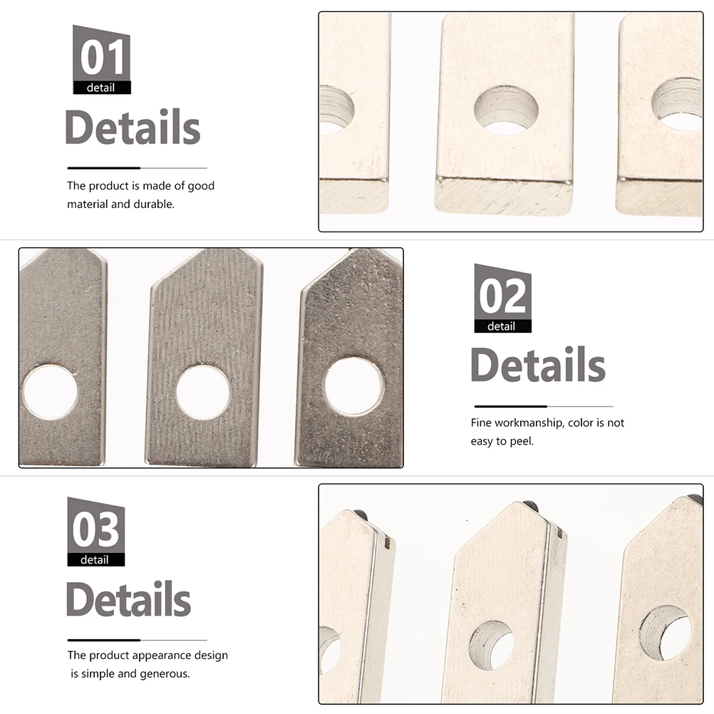 

5Pcs Glass Bottle Cutter Heads Replacement Blades Durable Alloy for Fast Accurate Glass Bottle Cutting Cutting Blades