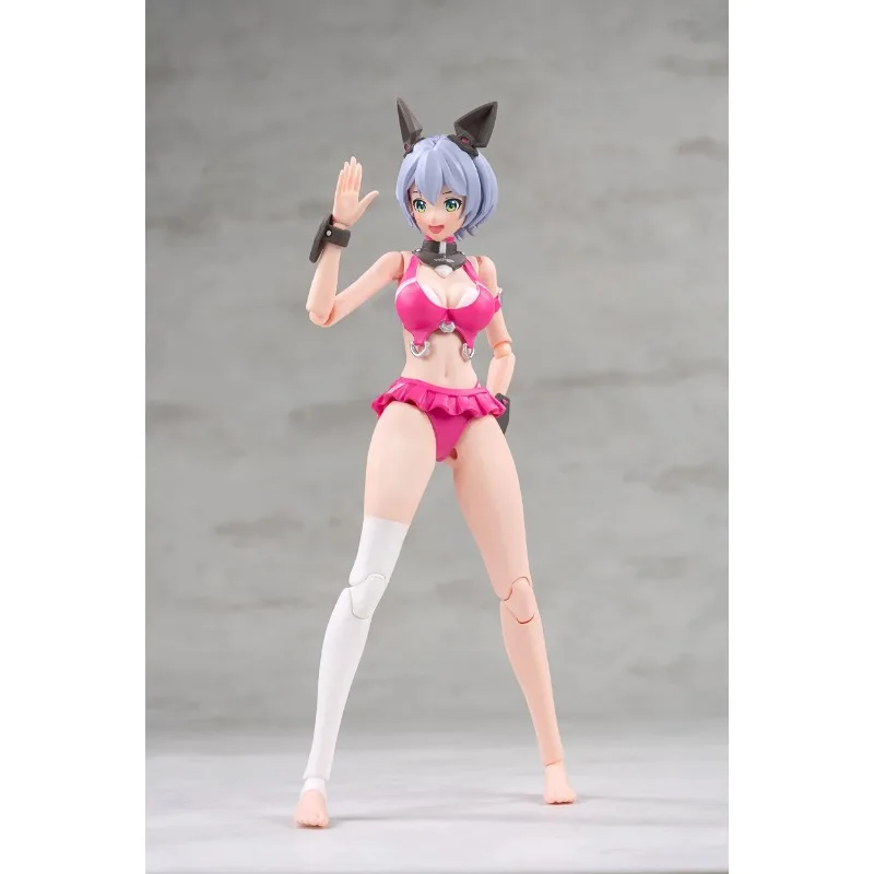 In Stock Black Rock Candy Project UNA Swimsuit Girl Action Figure Delicate Model MOVABLE BEAUTIFUL GIRL ACTION FIGUER SERIES