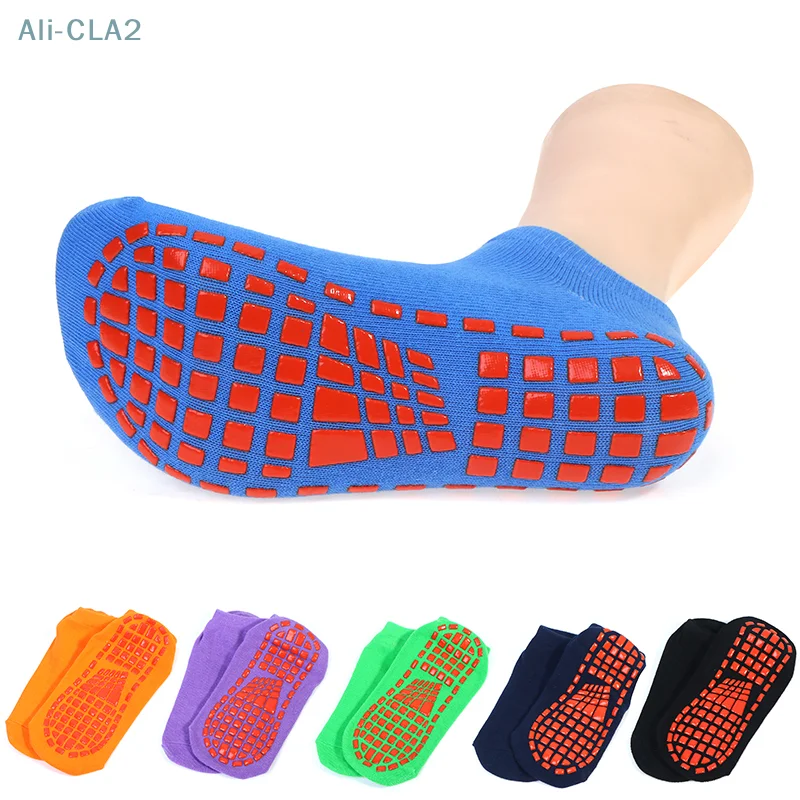 2022 1PC Adult Child Anti Skid Floor Socks Comfortable Wear Anti-Slip Sports Yoga Socks