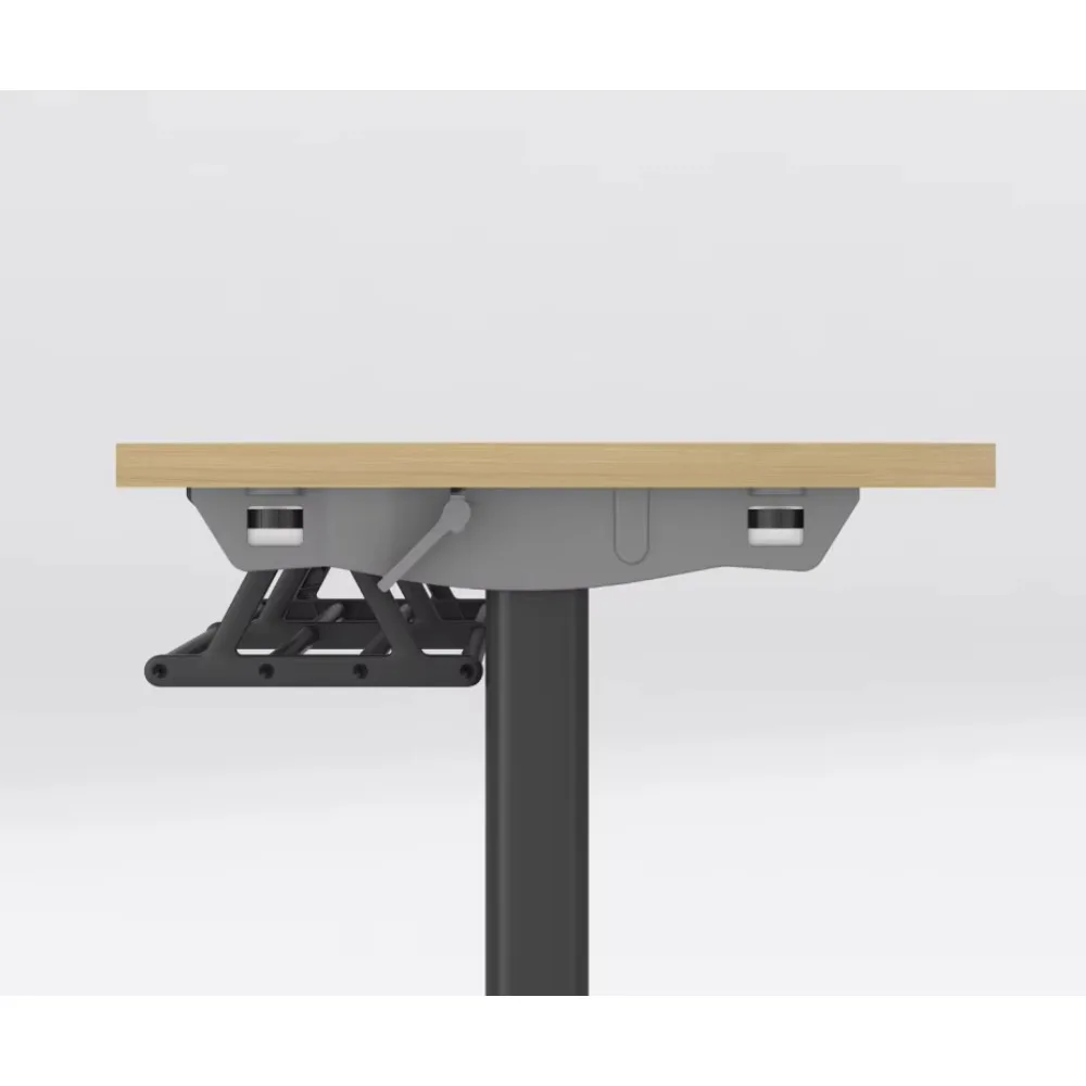 Современная школьная мебель, обучающая складная рамка для офисного стола с подвижным колесом, офисный складной стол