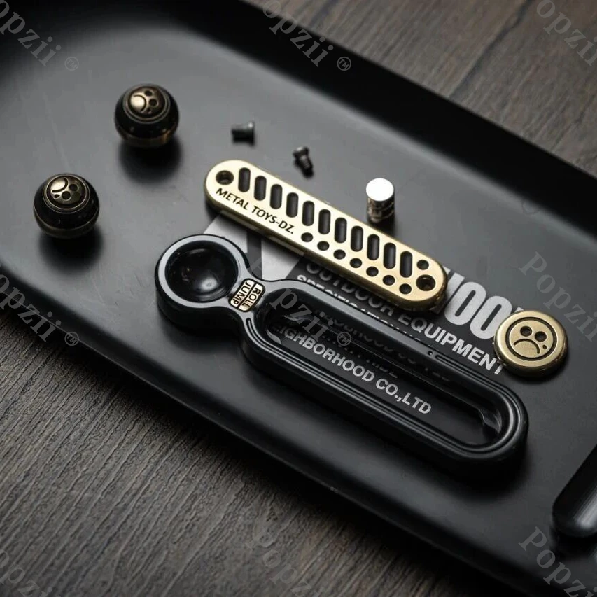 ของเล่นโลหะ Dz Cyber Ball ซิรโคเนียม บีนซ์ พุช สไลเดอร์ ของเล่นคลายเครียด หลากหลายรูปแบบการเล่น ลูกปัดหมุน EDC ของเล่นฟิดเจ็ต