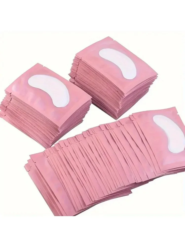 20/50/100 Paar Papier-Patches für Wimpern, Augenpads, Wimpernverlängerung, Wimpern-Papieraufkleber, Make-up-Tools