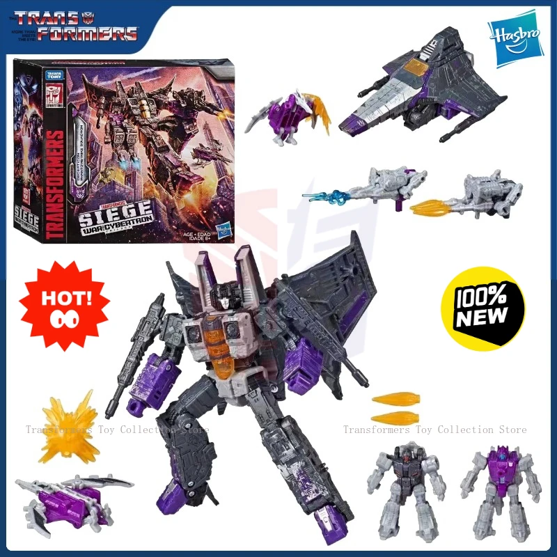 

Новый сток Трансформер битва Cybertron Skywarp набор в сборе фильм аниме фигурка модель игрушка коллекция подарок на день рождения G1
