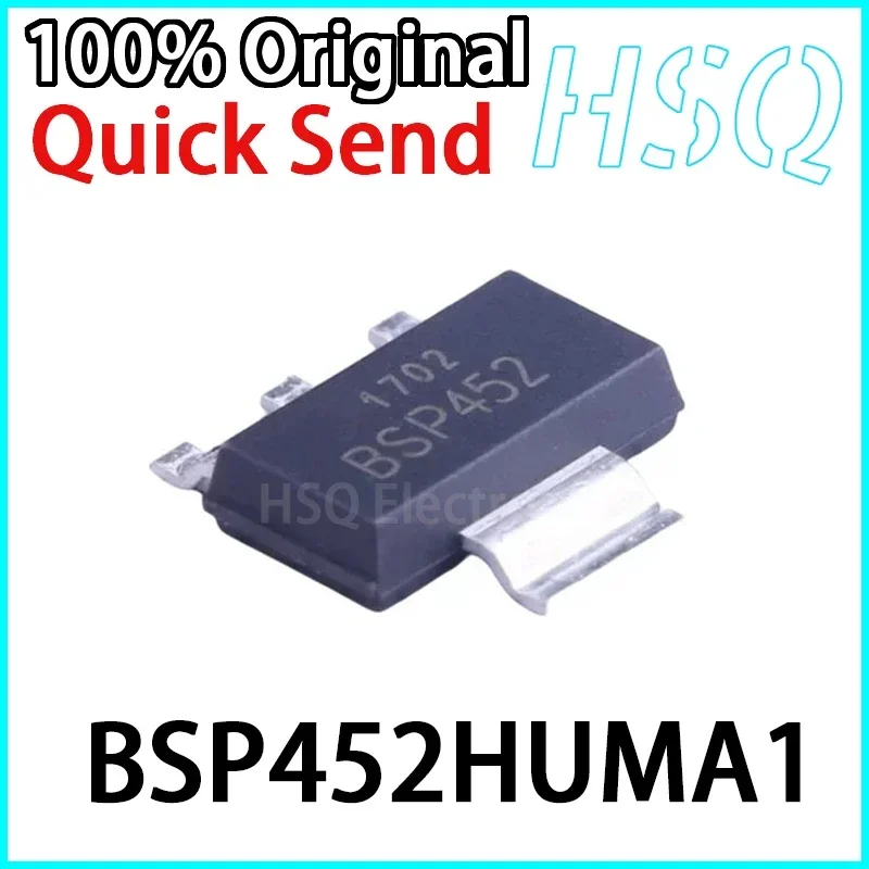 1 قطعة الأصلي BSP452HUMA1 BSP452 SOT-223 رقاقة مفتاح الطاقة ، العلامة التجارية الجديدة في المخزون
