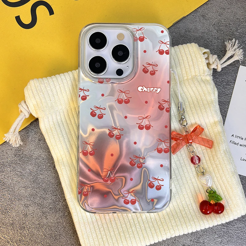 Strawberry Cherry Case For Honor X7C X9C X8B X9B X9A 200 90 Smart X8A X8 X7B X7A X6B X6A X5B X5 Plus 70 Magic 7 6 5 Lite Cover