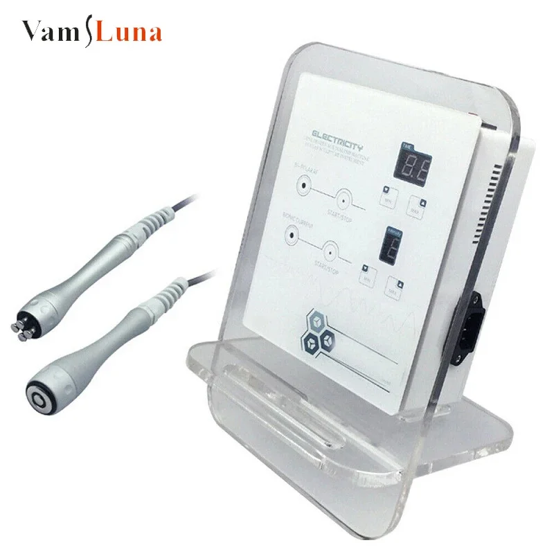 

2 In 1 Anti Portable Microcurrent Bipolar RF Beauty Machine For Wrinkle Removal Slim Face Lifting 5Mhz Bipolar Radio Frequency