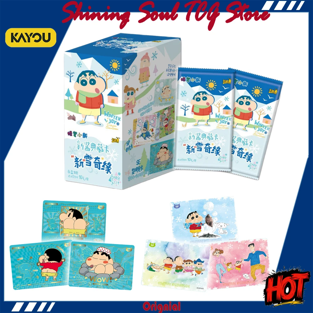 

Genuine KAYOU Crayon Shin chan The Standout Collection Vol. 5 Shin-chan Collector's Card Anime Collectible Cards Toys gifts