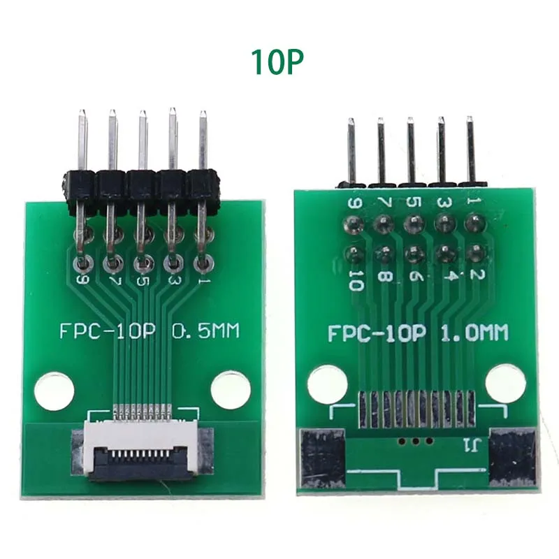 1PC FFC/FPC Adapter Board 0.5mm To 2.54mm Connector Looper 6/8/10/12/20/24/26/30/34/40/50/60/80-pin Flexible Cable Adapter Board view 4