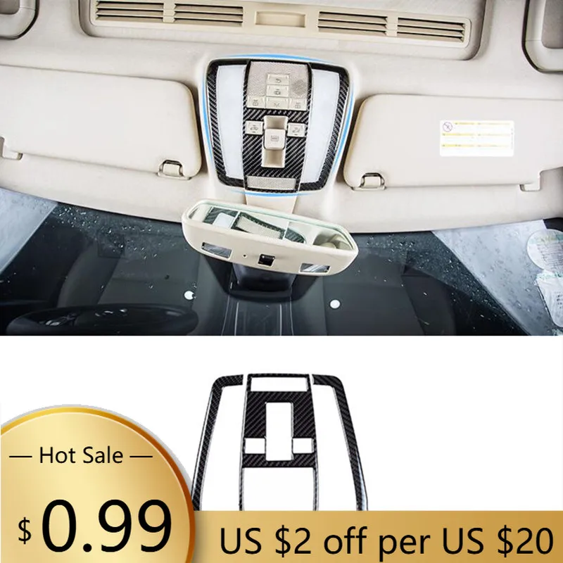 

Чехлы на руль из углеродного волокна, крышка лампы для чтения на крыше автомобиля, накладка для Mercedes Benz C class W204 2007-2014, купольная лампа, рамка Decora