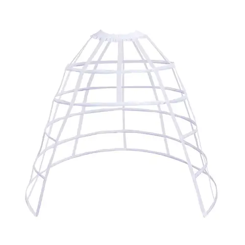 Imagen 2 del producto Vestido de novia para mujer, enagua con volantes, técnica, falda de aro, jaula para accesorios de mujer