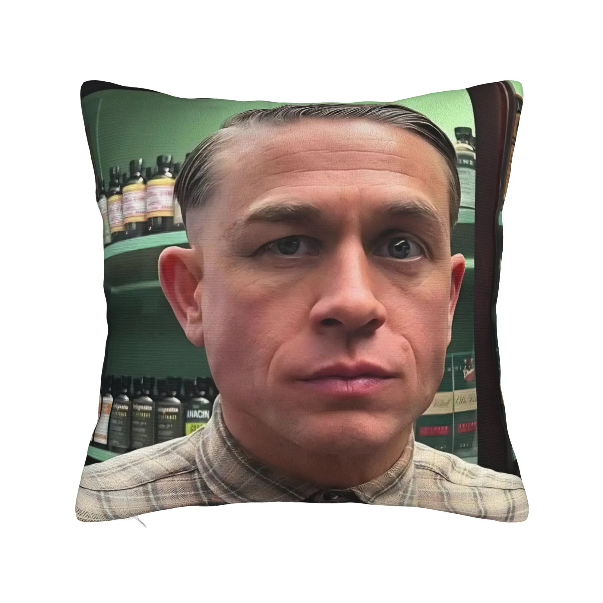 Charlie Hunnam  Monster The Ed Gein Story Pillow Case  Fashion Pillow Cover Graphic Pillowcases For Sofa Bedroom Home Decor