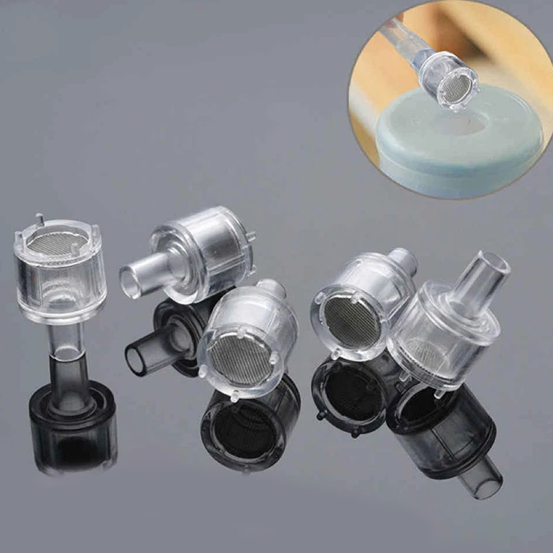 2pcs PVC Inlet Water Suction Upper Pipe Filter Head Filter Screen Sinking Head Pumping Hose Anti Blocking Accessories