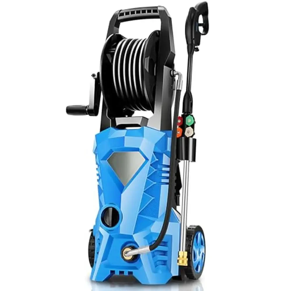 

2024 Newest Electric Power Washer 4000 PSI 2.8 GPM with 4 Pressure Nozzle Foam Cannon High Power Washer Home Powerwashers Home