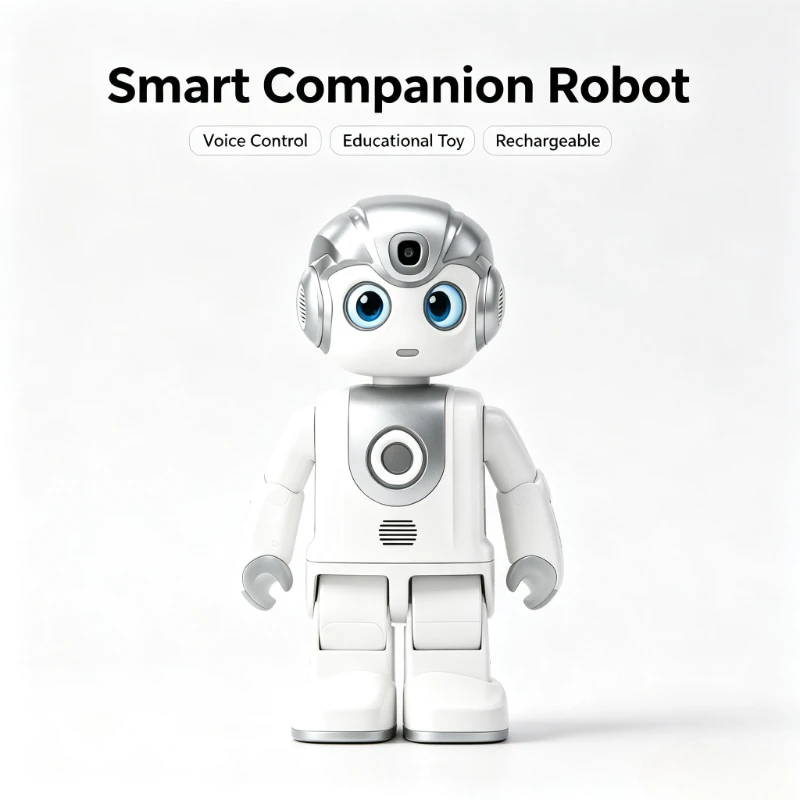 Children Educational Coding Robot Smart Interactive Toy APP Voice Control Programming Learning Robot