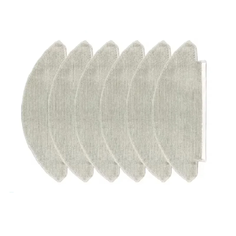 A02V-6 PCS Mop Pad For Viomi Alpha 2 Pro V-RVCLMD40B Sweeping Machine Accessories Mop Pads Replacement Spare