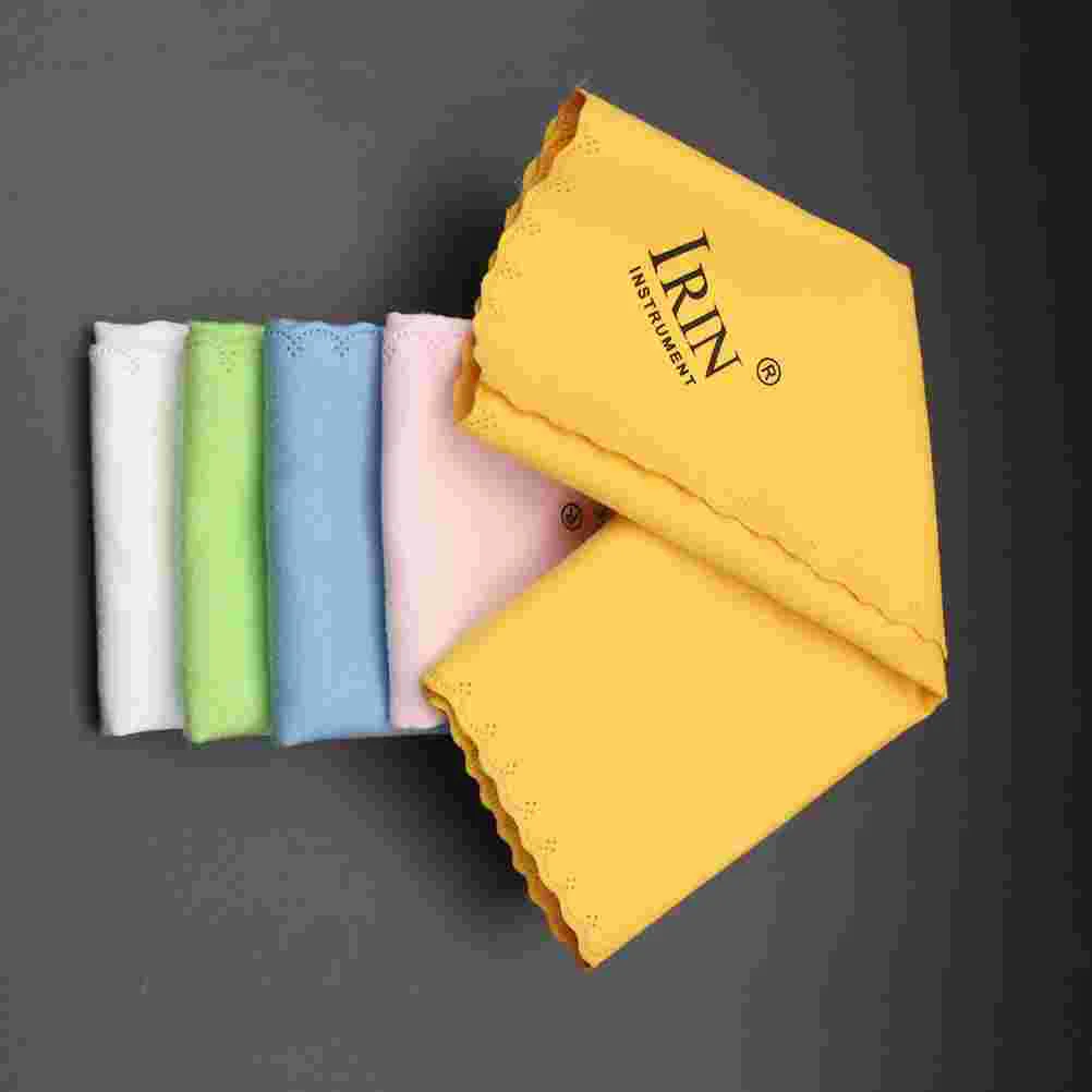 Microfiber Lens Cleaning Cloth Musical Instrument Wipes Glasses Supplies Guitar Polishing