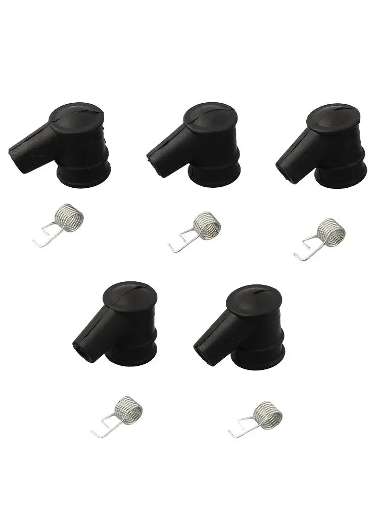 5pcs For Ignition Cap And Spring Kit For 2-Stroke Chainsaws Including Compatibility With For 4500 5200 5800 Series